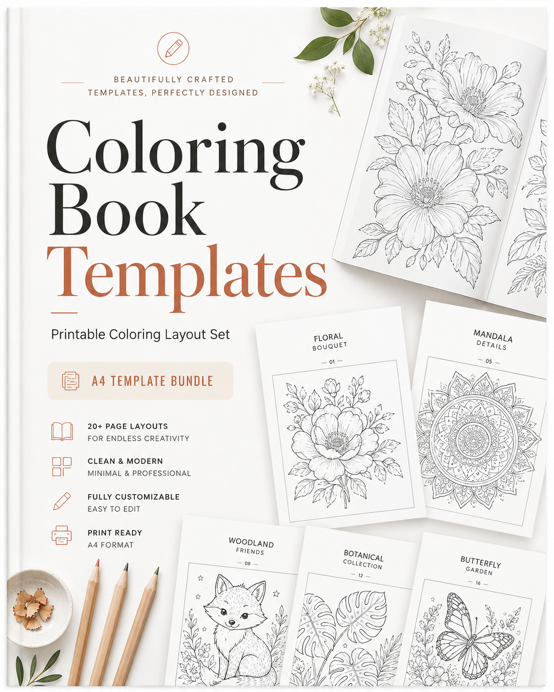 Coloring book package preview